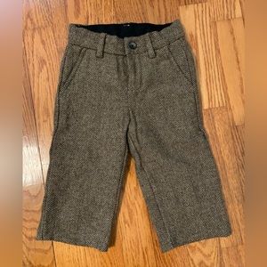 Janie and Jack Boys Wool Pants 12-18 months